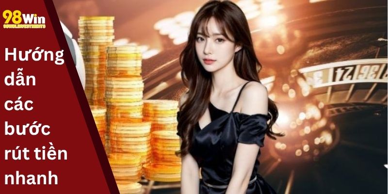 Hướng dẫn các bước rút tiền nhanh