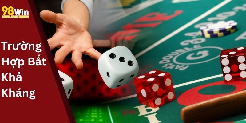 Miễn trừ trách nhiệm trong các trường hợp bất khả kháng